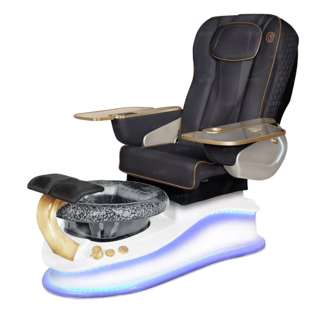 La Mira - Blackwith Black BowlPearl White Base