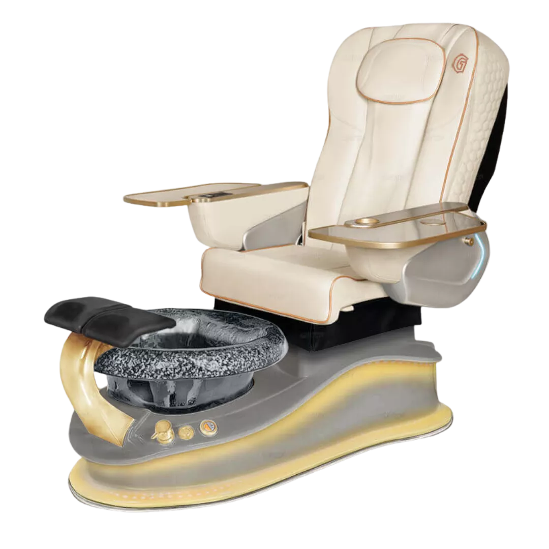 La Mira - Whitewith Black BowlGrey Base