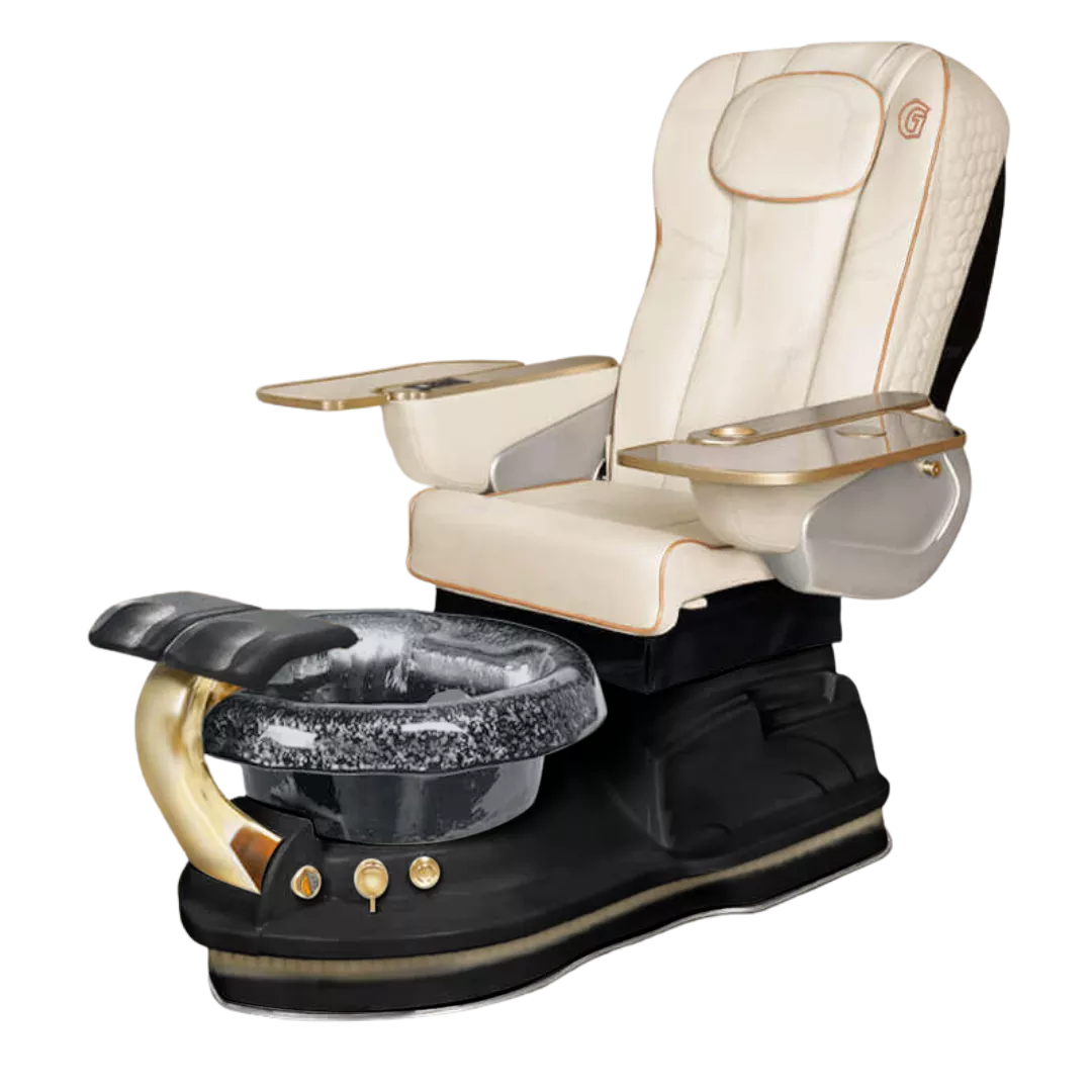 La Miranda - Whitewith Black BowlBlack Base