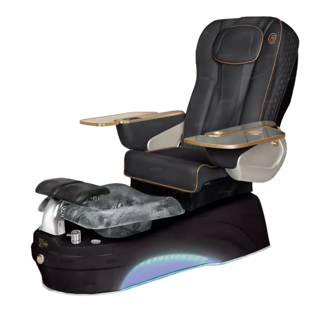 La Tulip 2 - Blackwith Black BowlBlack Base