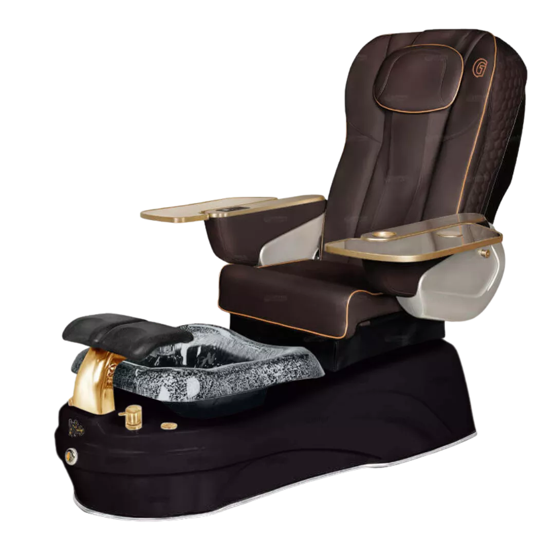 La Tulip 2 - Chocolatewith Black BowlBlack Base