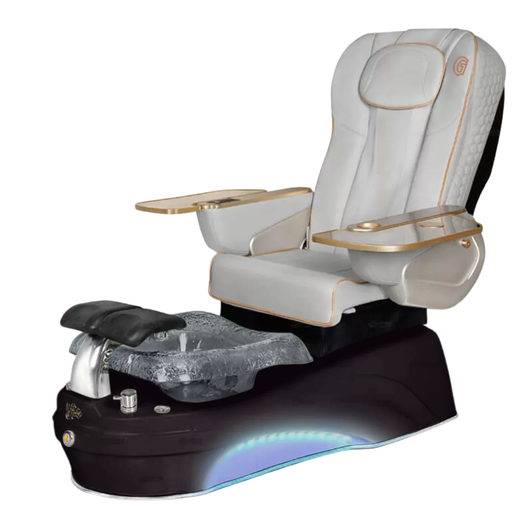 La Tulip 2 - Greywith Black BowlBlack Base