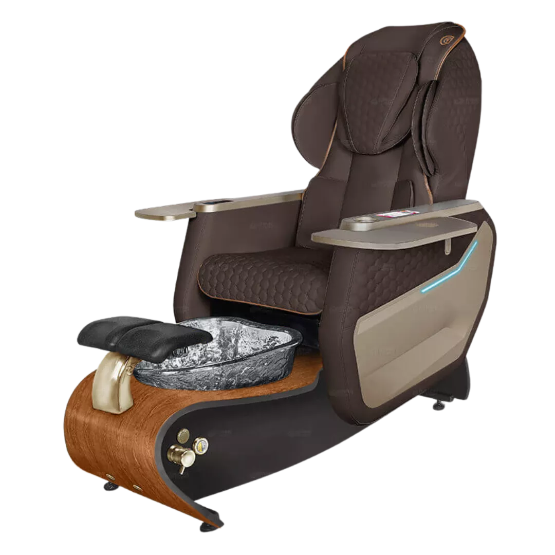 Lavender Relax Spa - Chocolatewith Black BowlCognac Maple Laminate Base