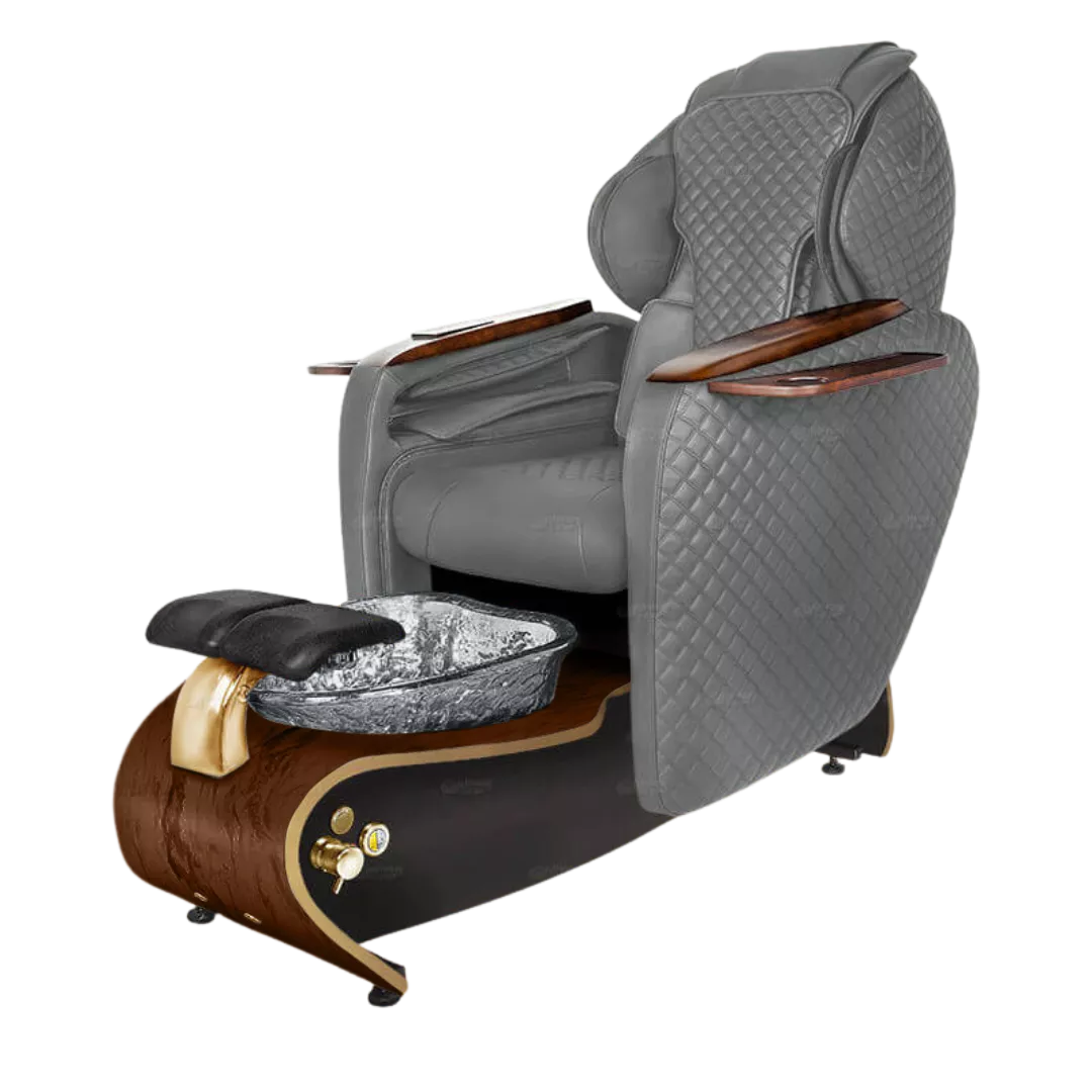 Lavender Relax Spa - Grey 152with Black BowlDark Cherry Laminate Base