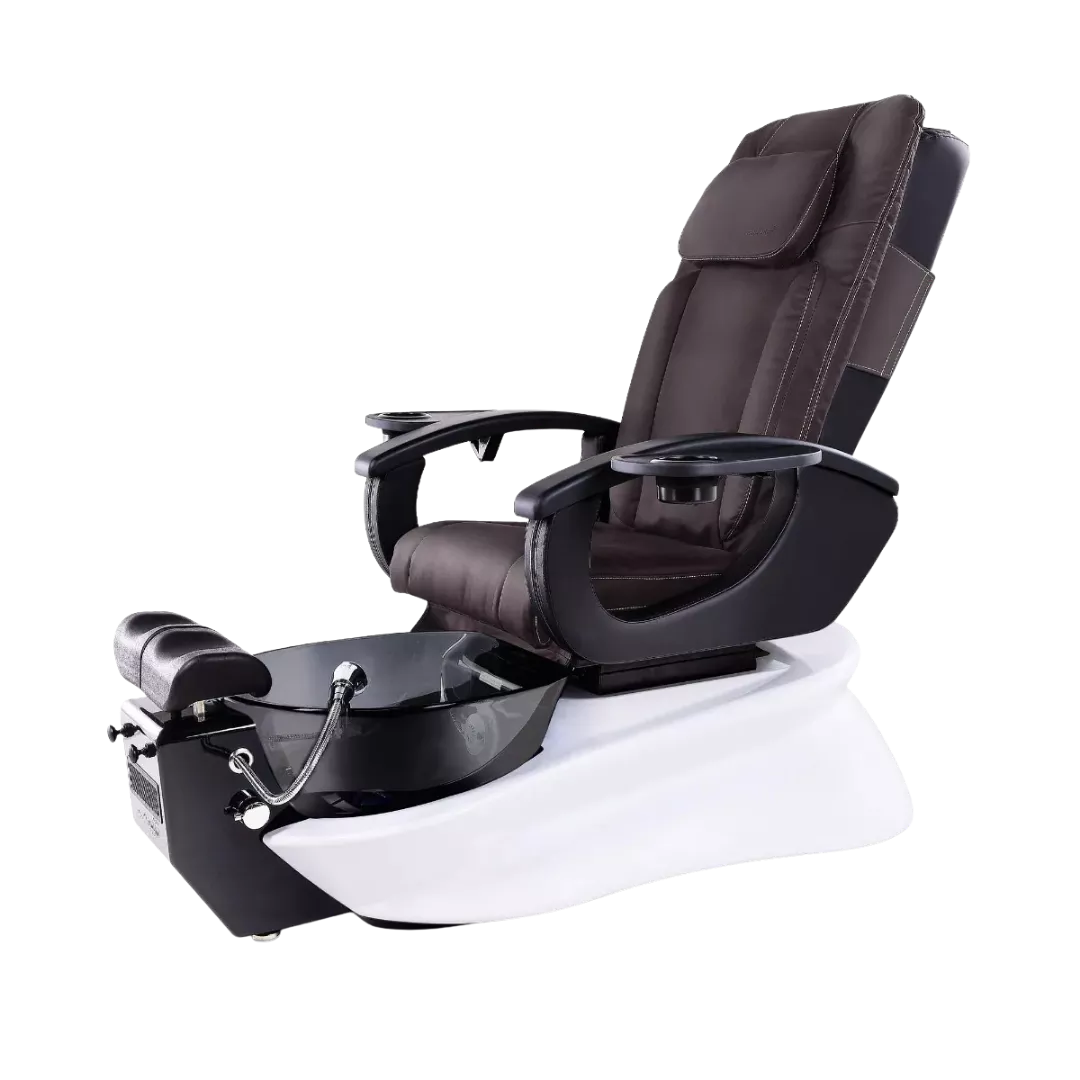 Le Reve LX Chocolate Chair Color with White Base