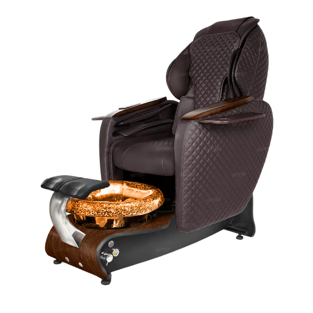 Maravilla Relax Spa - Chocolatewith Gold BowlDark Cherry Laminate Base