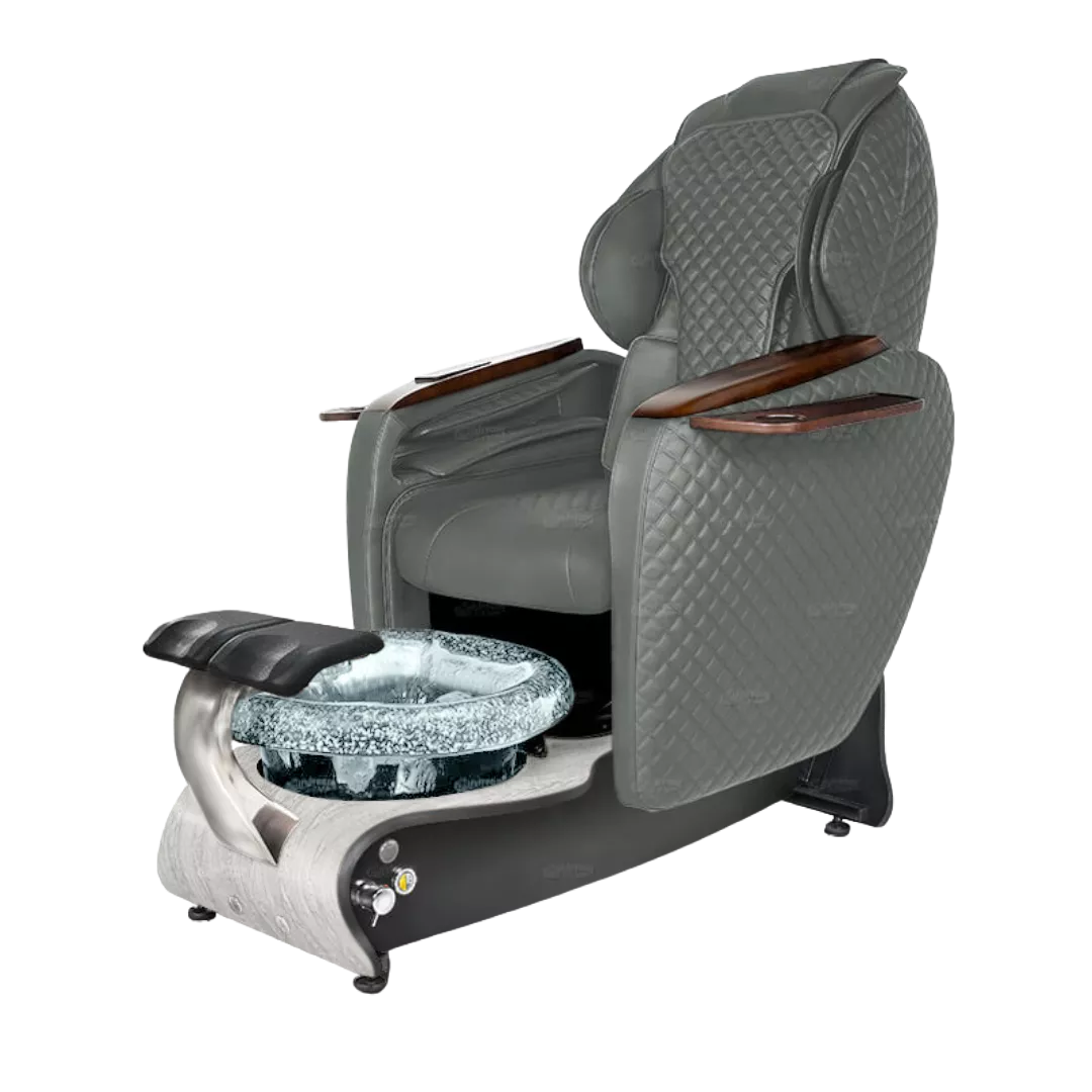 Maravilla Relax Spa - Grey 152with Clear BowlWhite Marble Laminate Base