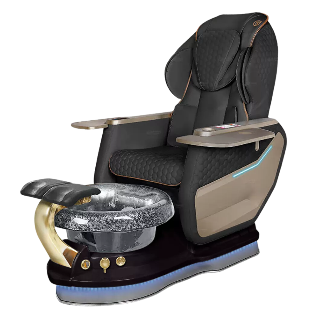 Miranda Relax Spa - Blackwith Black BowlBlack Base