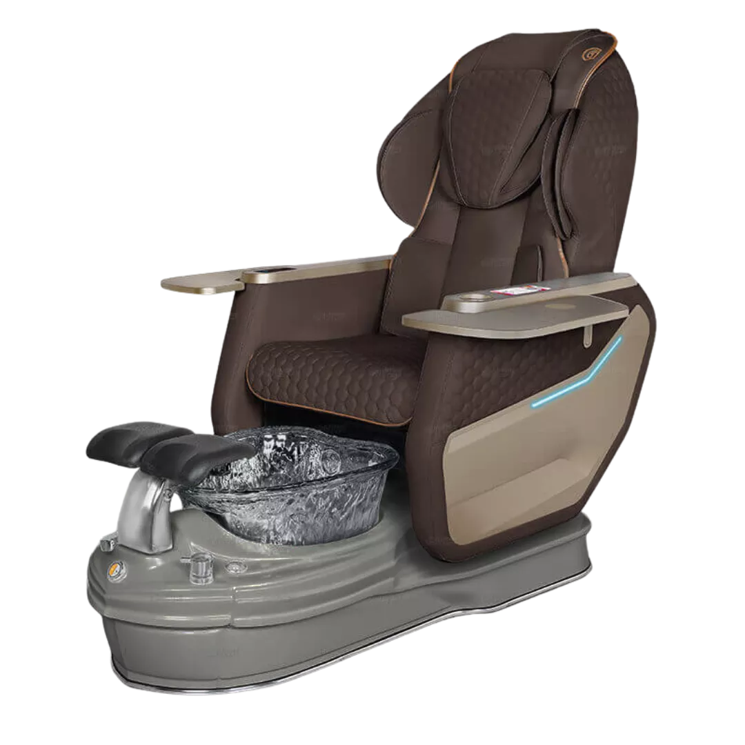 Super Relax 2 Spa - Choclatewith Black BowlGrey Base