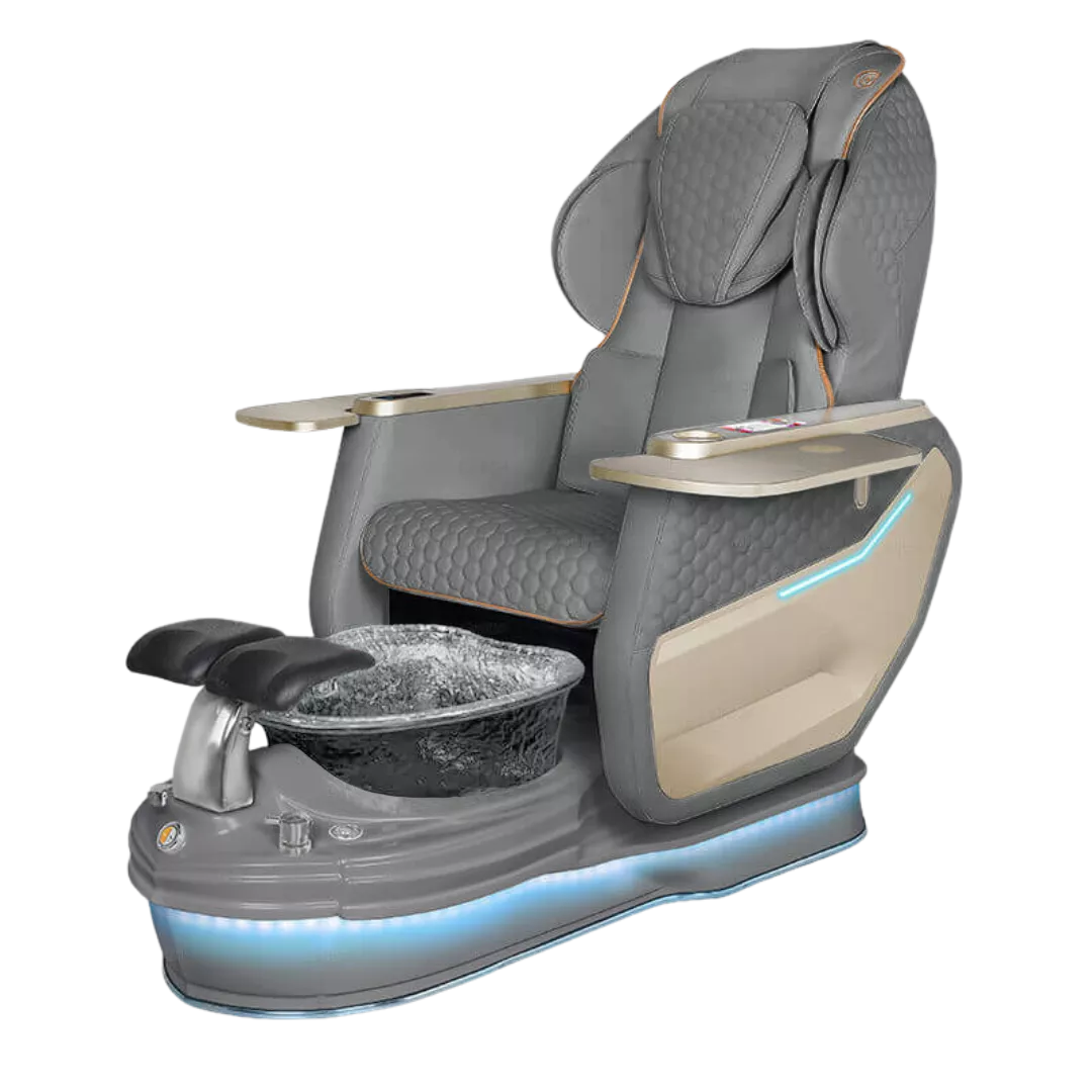 Super Relax 2 Spa -Grey 152 with Black BowlGrey Base