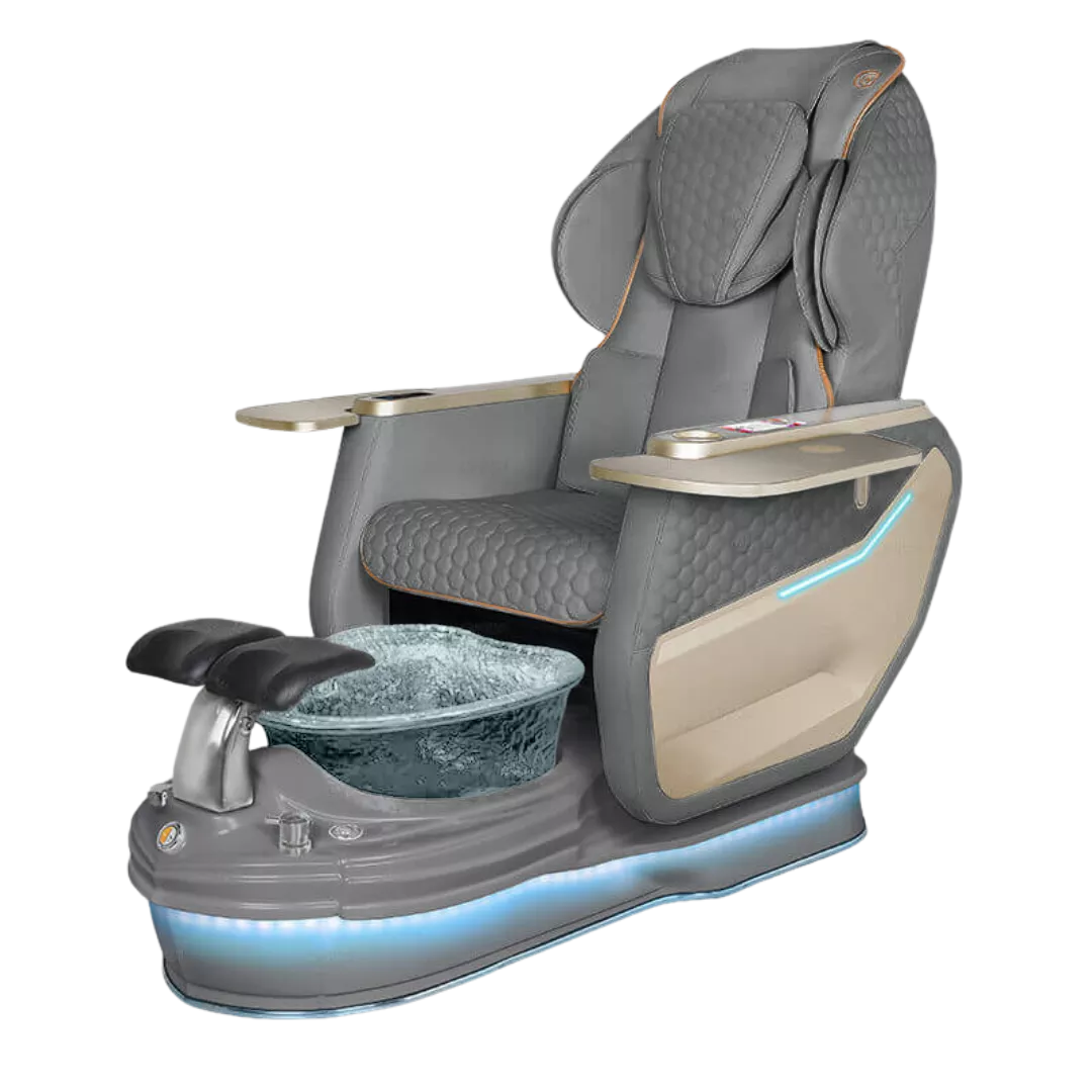 Super Relax 2 Spa - Grey 152 with clear bowlGrey Base