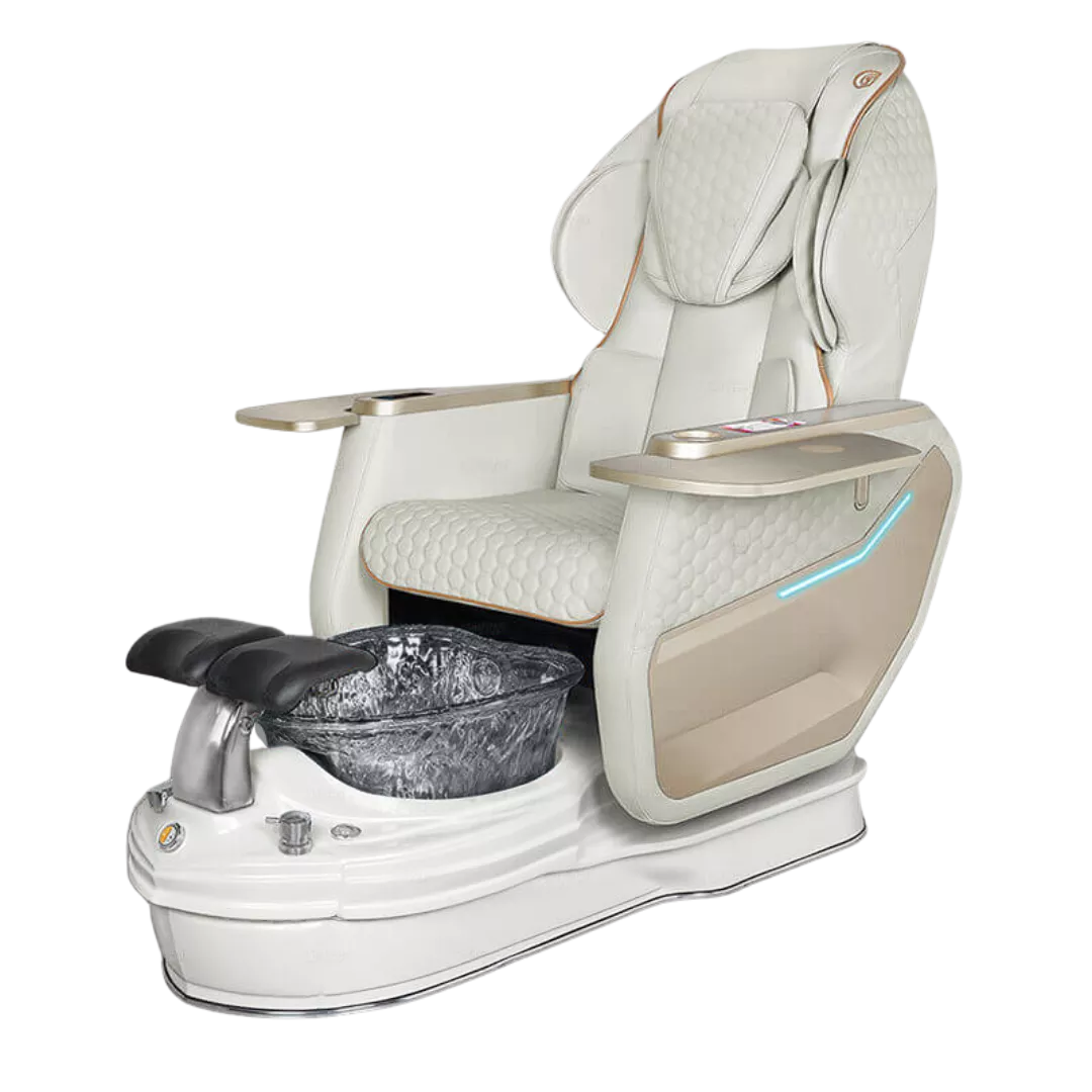 Super Relax 2 Spa - Whitewith Black BowlPearl White Base