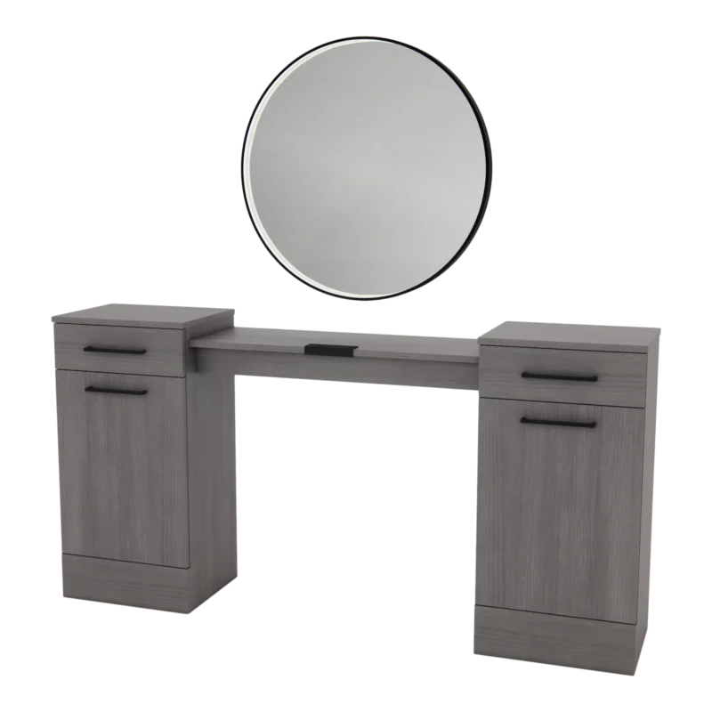 Wall Mount Station for Cosmetology Schools